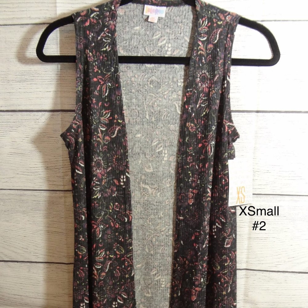 Lularoe XSmall Joy Vest Duster